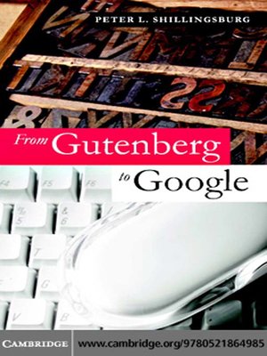 cover image of From Gutenberg to Google